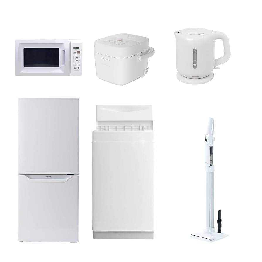 1982設置まで対応 新生活応援　冷蔵庫　洗濯機　人気モデルセット Amazon | [山善] 【新生活応援セット】 家電セット 一人暮らし